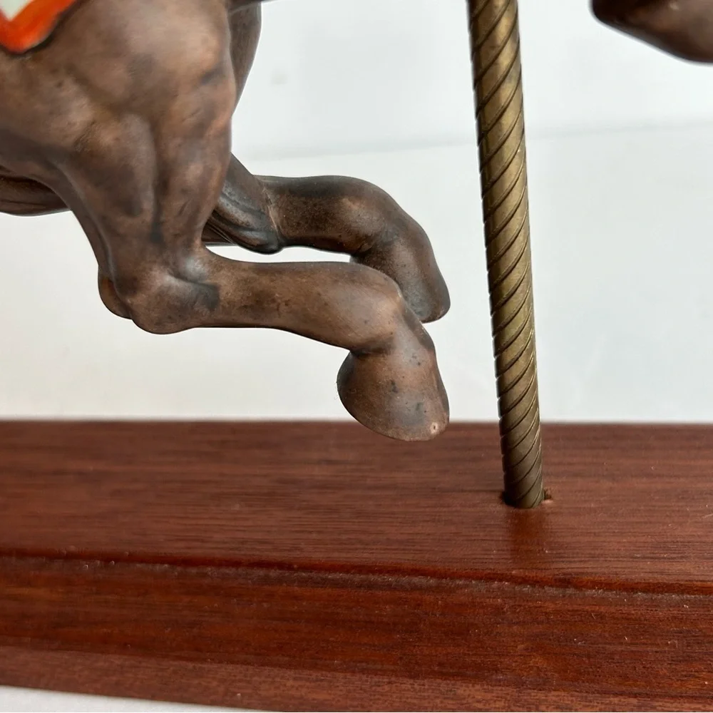 Vintage Bucking Carousel Horse - Picture 7 of 8